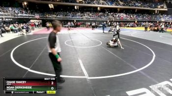 5A 132 lbs Cons. Round 3 - Chase Yancey, Azle vs Noah Dierksheide, Huntsville