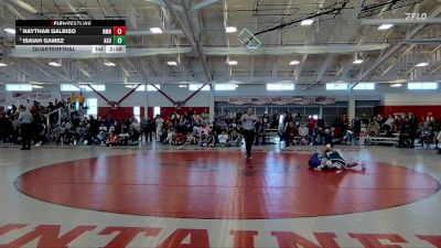 125 lbs Quarterfinal - Naythan Galbiso, New Mexico Highlands vs Isaiah Gamez, Adams State