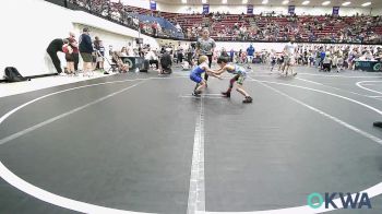 46 lbs Round Of 32 - Leo Vargas, Dumas Wrestling Club vs Wyatt Hicks, Choctaw Ironman