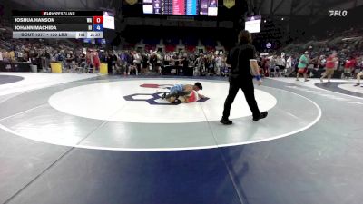150 lbs Cons. Rd Of 128 - Joshua Hanson, WA vs Johann Machida, HI