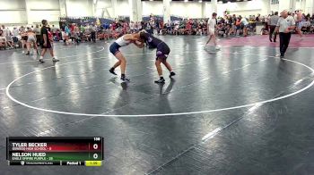 138 lbs Round 6 (10 Team) - Nelson Hued, Eagle Empire Purple vs Tyler Becker, Oswego High School