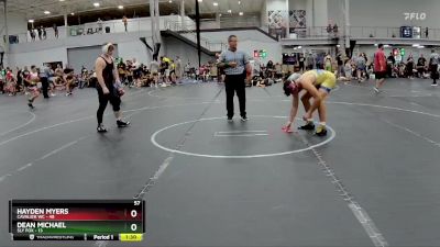 190 lbs Round 4 (8 Team) - Hayden Myers, Cavalier WC vs Dean Michael, Sly Fox