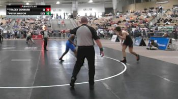 AA 190 lbs Cons. Semi - Peter Wilson, Kirkwood High School vs Tracey Dennard, Cleveland High School