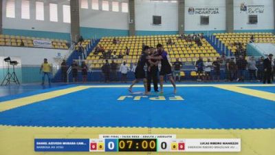 DANIEL AZEVEDO MURARA CAMARA vs LUCAS RIBEIRO MANIEZZO 2026 FPJJ Campeonato Paulista Sem Kimono