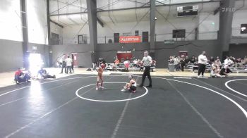 66 lbs Rr Rnd 4 - Aaliyah Blevins, Askeo International Mat Club vs Rylee Smith, Beaver Dam Wrestling Club