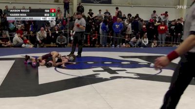 103 lbs Semifinal - Kaiden Noia, Monsignor Farrell vs Jaxson Tocco, St. Francis