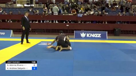 Gadiel Adorno Rivera vs Kevin Andrew Salgado 2024 Pan IBJJF Jiu-Jitsu No-Gi Championship