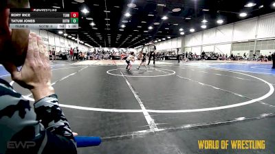 40 lbs Rr Rnd 3 - Rory Rice, Team Dash K-6 vs Tatum Jones, SOTM Lady Outlaw