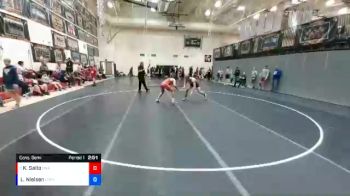 170 lbs Cons. Semi - Kai Saito, Unaffiliated vs Luke Nielsen, Colorado Springs Freestyle And Greco