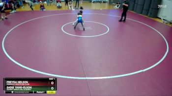 70 lbs Round 1 - Freyda Nelson, Pinnacle Wrestling Club vs Sadie Yang-Elson, Summit Wrestling Academy