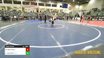 115 lbs Consi Of 8 #1 - Micah Martinho, Illinois Valley Youth Wrestling vs Chase Hemphill, COWA