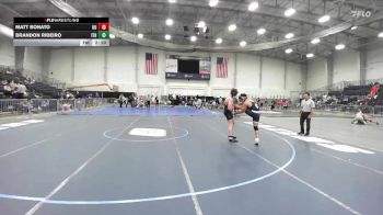 149 lbs Cons. Semi - Brandon Ribeiro, Ithaca vs Matt Bonato, Utica