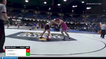 195 lbs Champ. Round 2 - Jacob Smetters, Naperville Central vs Joey Herbert, Loyola Academy