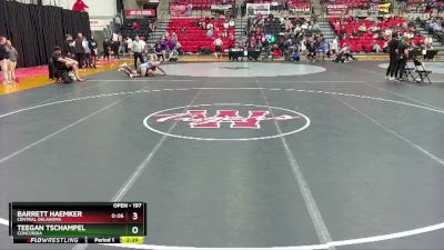 197 lbs Quarterfinal - Teegan Tschampel, Concordia vs Barrett Haemker, Central Oklahoma