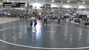 A 113 lbs Champ. Round 1 - DeShawn Jackson, Stratford High School vs Aiden Reed, Anderson Co. High School