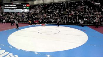 4A 132 lbs Semifinal - Glade Harman, Mt View vs Kooper Keenan, Crimson Cliffs
