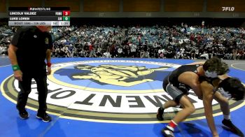 106 lbs Final - Lincoln Valdez, Pomona vs Luke Loren, St John Bosco