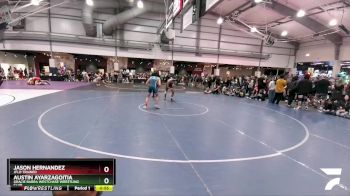 150 lbs Cons. Round 3 - Austin Ayarzagoitia, Gracie Barra Westchase Wrestling Club vs Jason Hernandez, Jflo Trained