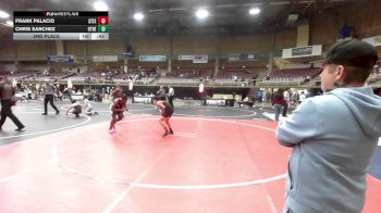 109 lbs 2nd Place - Frank Palacio, Steel City Reloaded WC vs Chris Sanchez, Other Team