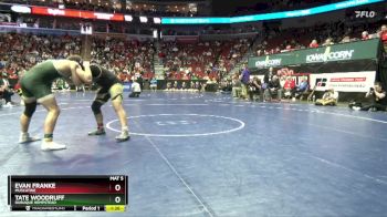 3A-215 lbs Cons. Round 4 - Evan Franke, Muscatine vs Tate Woodruff, Dubuque Hempstead