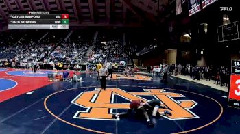 1A-165 lbs Cons. Round 2 - Jack Stowers, Towns County vs Cayleb Sanford, Vidalia