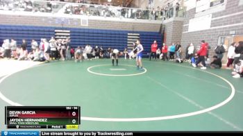 94 lbs Round 2 - Devin Garcia, Suples vs Jayden Hernandez, Small Town Wrestling