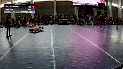 82 lbs Cons. Round 2 - Dylan Duelfer, Alaska vs Luke Abbott, Utah