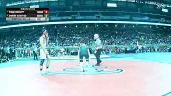 D2-144 lbs Champ. Round 1 - Cole Orcutt, Goodrich vs Brady Steffes, Coopersville