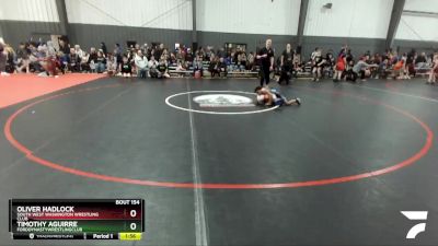 58-63 lbs Quarterfinal - Oliver Hadlock, South West Washington Wrestling Club vs Timothy Aguirre, FordDynastyWrestlingClub