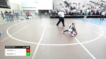 47-T lbs Quarterfinal - Lucas Krause, Fair Lawn vs Lorenzo Barbieri, MPR