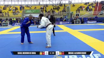Michael Alexander Bravo vs Rafael Medeiros De Sousa 2025 Brasileiro Jiu-Jitsu IBJJF