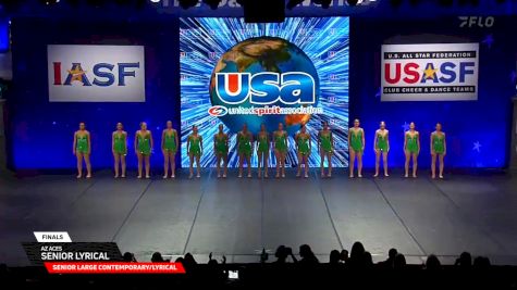 AZ ACES - Senior Lyrical [2025 Senior Large Contemporary/Lyrical Finals] 2025 The Dance Worlds