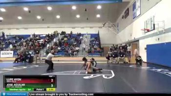 149 lbs Quarterfinal - Lupe Ayon, West Hills vs Jose Aguilar, East Los Angeles