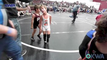 52 lbs Consi Of 4 - Cooper Haden, Cushing Tigers vs Daniel Kelly, Hennessey Takedown Club