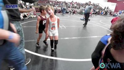 52 lbs Consi Of 4 - Cooper Haden, Cushing Tigers vs Daniel Kelly, Hennessey Takedown Club