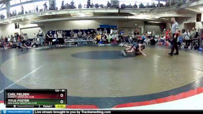 86 lbs Champ. Round 1 - Carl Fielden, Garrett Wrestling Club vs Titus Foster, New Haven Wrestling Club