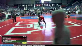 5 lbs Quarterfinal - Gunner Filipowicz, Woodward Academy vs David Allen, Stone Mountain