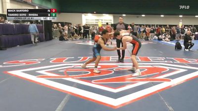 138 lbs Consi Of 32 #1 - Mack Santoro, PA vs Yandro Soto - Rivera, IA