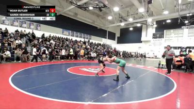 113 lbs Cons. Round 3 - Garen Keshishian, Aliso Niguel vs Noah Butler, Northview