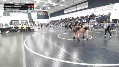 145 lbs Quarterfinal - Perla Villegas, San Fernando vs Isabella Herrera, Hillcrest