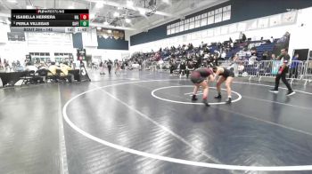 145 lbs Quarterfinal - Perla Villegas, San Fernando vs Isabella Herrera, Hillcrest