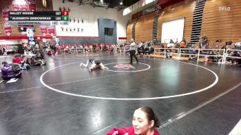 145 lbs Quarterfinal - Elizabeth Gribowskas, Lander Valley vs Halley House, Cheyenne East