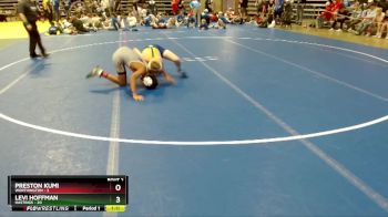 150 lbs Semis (4 Team) - Levi Hoffman, Hastings vs Preston Kumi, Worthington