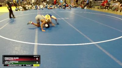 150 lbs Semis (4 Team) - Levi Hoffman, Hastings vs Preston Kumi, Worthington