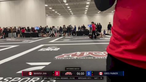 Manish Jha vs Greg Parker 2025 ADCC Niagara Open