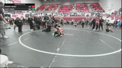 46 lbs Quarterfinal - Rowdy Ward, Lexington Wrestling Club vs Jhett Price, Raw Wrestling Club