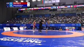 60 kg Qualif. - Pavlos Tsentidis, Greece vs Amirreza Tahmasbpourm, Iran
