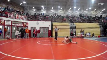 93 lbs Round 2 - Isaac Durchholz, Tell City Wrestling Club vs Skyver Martinez, Vincennes Grapplers