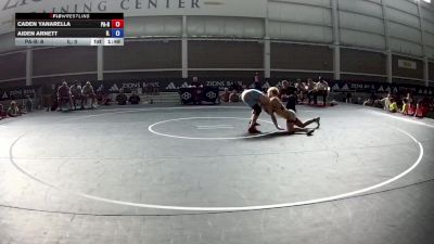 150 lbs Caden Yanarella, Pennsylvania Blue vs Aiden Arnett, Illinois