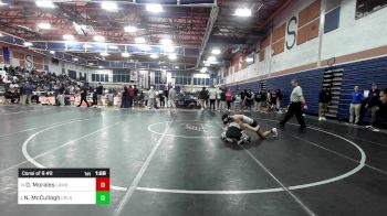 132 lbs Consi Of 8 #2 - Denzel Morales, Lawrence vs Nathaniel McCullagh, Cambridge